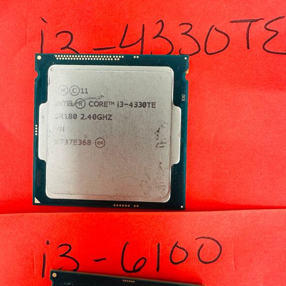 Lot of 37 Intel Core i3-550 i3-2120 i3-3220 i3-4150 i3-4160T i3-4330TE i3-6100 - Picture 5 of 11